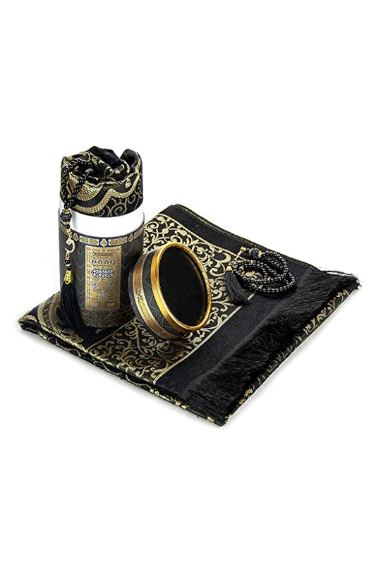 Prayer Rug and Prayer Mat in Cylinder Gift Box