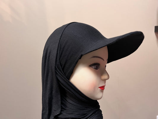 Hijab With Cap Attached