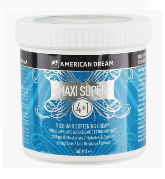 American Dream 4 in 1 Maxi Super Rich Hair Softening Cream 340 ml