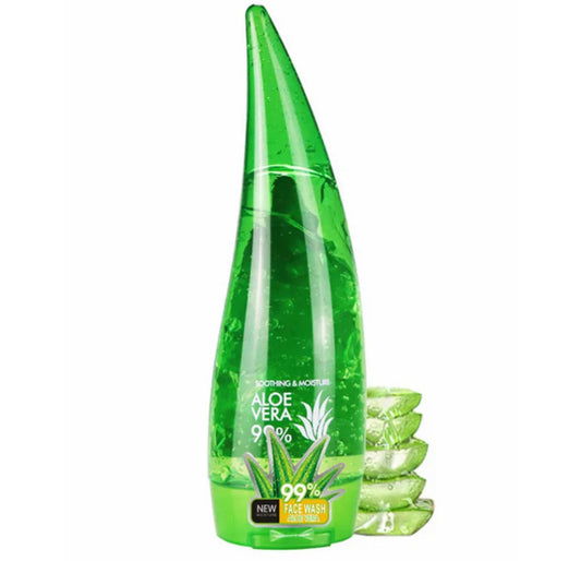 Aloe Vera Gel 99% Pure Natural Organic Multipurpose Soothing Hair & Skin Care 126ml